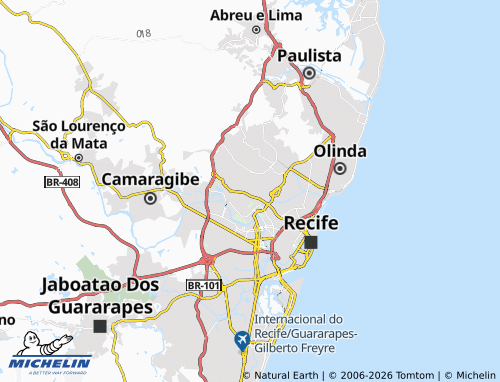 Mapa MICHELIN Morro da Conceição - ViaMichelin