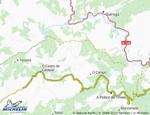 MICHELIN-Landkarte Medos (Santa Mariña) - ViaMichelin