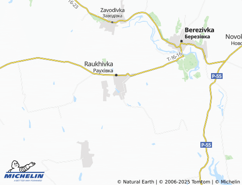 MICHELIN Novoselivka map - ViaMichelin