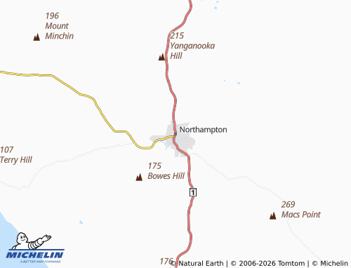 Mapa MICHELIN Northampton - ViaMichelin