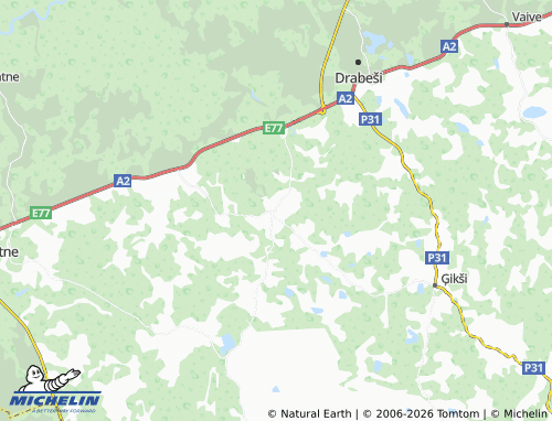 Mapa MICHELIN Spāre - ViaMichelin
