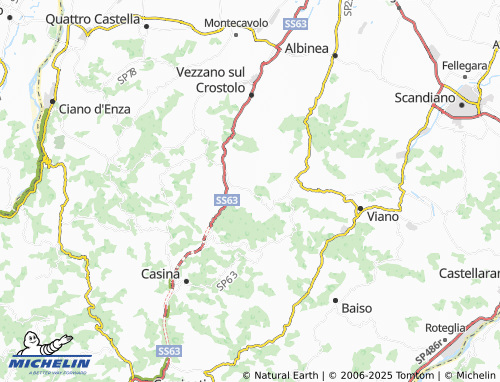 MICHELIN Casaratta map - ViaMichelin