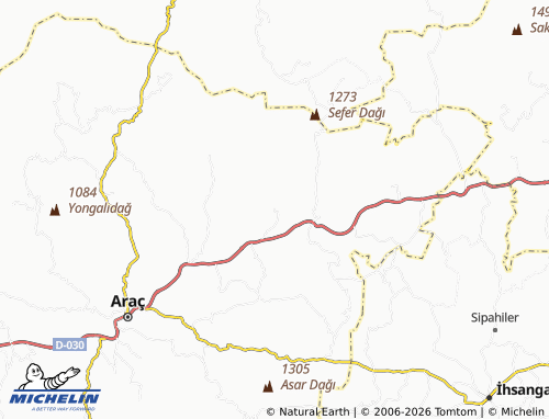 Mappa MICHELIN Doğanca - ViaMichelin