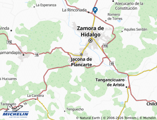Mappa MICHELIN La Esperanza - ViaMichelin