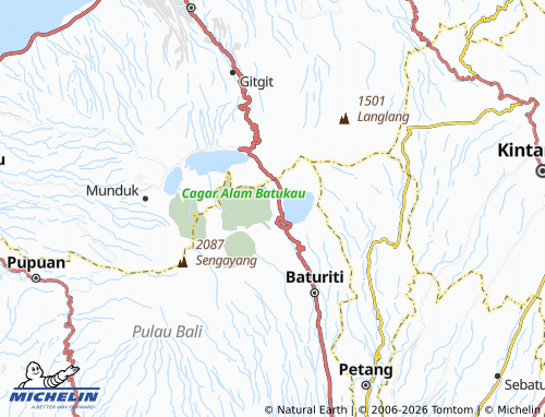 Carte MICHELIN Candikuning - ViaMichelin