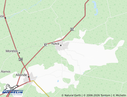 Mappa MICHELIN Progreso - ViaMichelin
