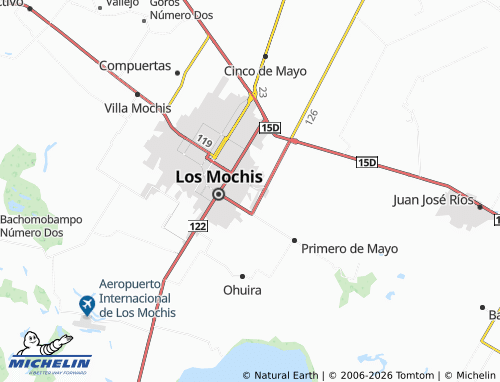 Mapa MICHELIN Hacienda Santa Clara - ViaMichelin