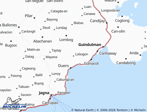 MICHELIN Lobogon map - ViaMichelin