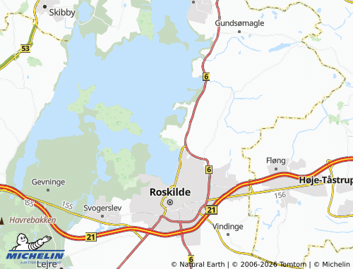 Mappa MICHELIN Veddelev - ViaMichelin