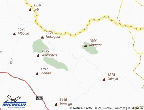 Mapa MICHELIN Iponjola - ViaMichelin