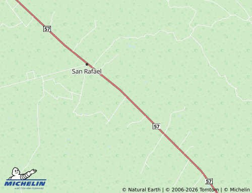 Mapa MICHELIN San Joaquín - ViaMichelin