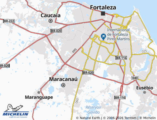 MICHELIN Santa Rosa map - ViaMichelin