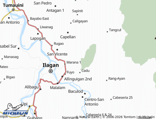 Mappa MICHELIN Minabang - ViaMichelin