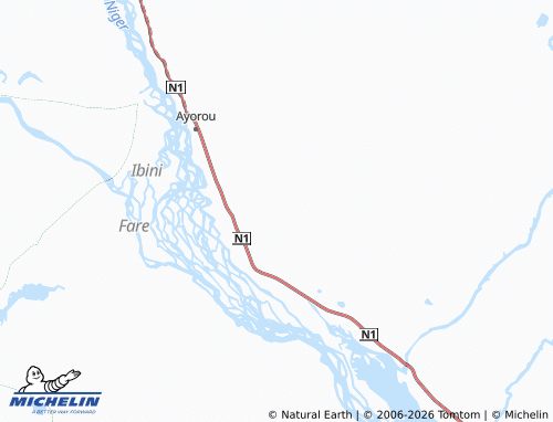 Mapa MICHELIN Bejbatan - ViaMichelin