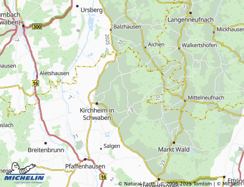 MICHELIN Aspach map - ViaMichelin
