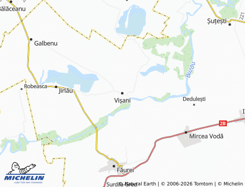 Mappa MICHELIN Vișani - ViaMichelin