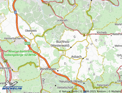 Carte MICHELIN Komp - ViaMichelin