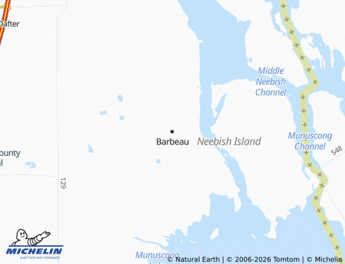 Carte MICHELIN Barbeau - ViaMichelin