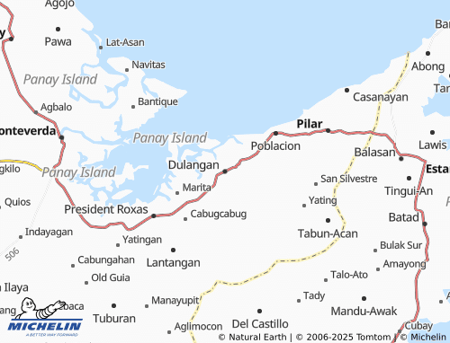 MICHELIN Dulangan map - ViaMichelin
