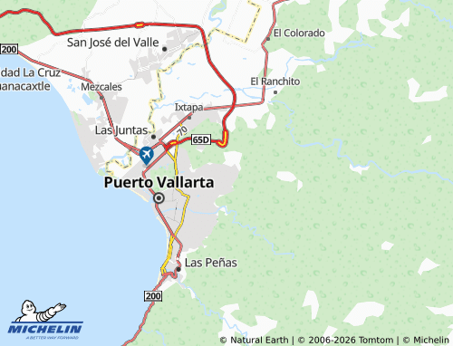 Kaart MICHELIN Lomas de San Nicolás - ViaMichelin