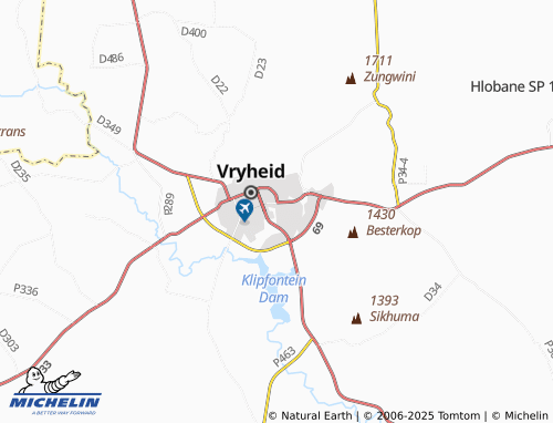 MICHELIN Pioneer Park map - ViaMichelin