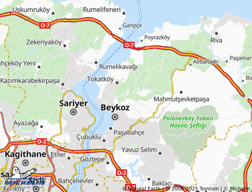 MICHELIN Akbaba map - ViaMichelin