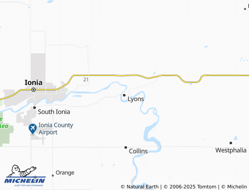 MICHELIN Lyons map - ViaMichelin