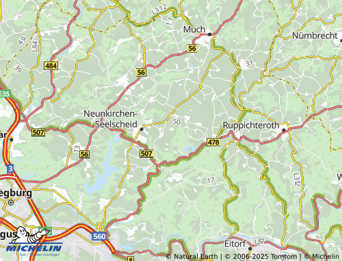 Carte MICHELIN Krawinkel - ViaMichelin