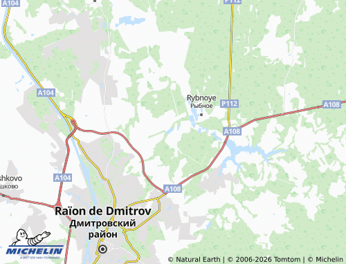 Kaart MICHELIN Prudtsy - ViaMichelin