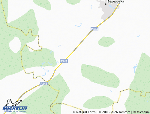 MICHELIN-Landkarte Zabor'ye - ViaMichelin