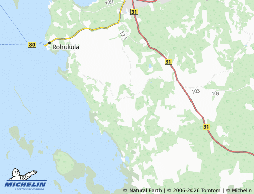 Mappa MICHELIN Väike-Ahli - ViaMichelin