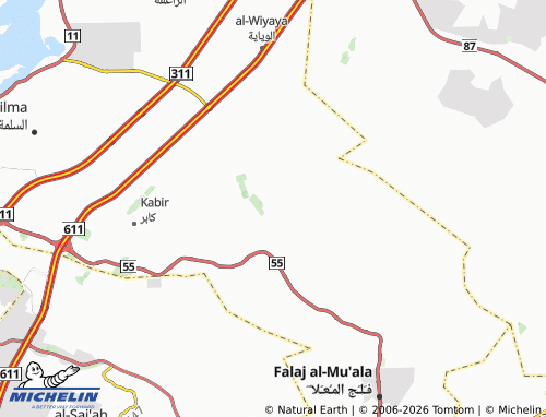 MICHELIN Eleemha map - ViaMichelin