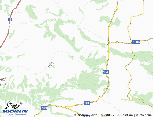 Carte MICHELIN Varbitsa - ViaMichelin