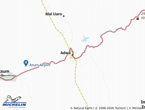 Mappa MICHELIN Adwa - ViaMichelin