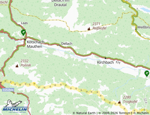 MICHELIN Griminitzen map - ViaMichelin