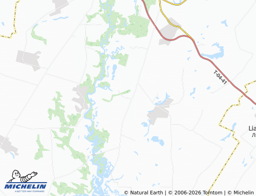 MICHELIN Livoberezhna Sokilka map - ViaMichelin