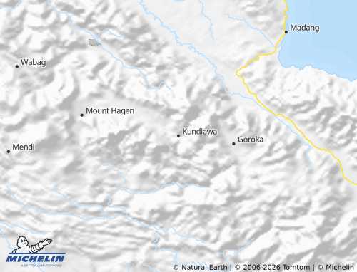 MICHELIN-Landkarte Chimbu (Simbu) - ViaMichelin