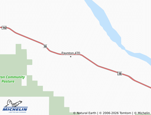 Carte MICHELIN Paynton - ViaMichelin