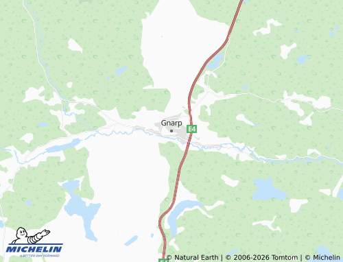 Carte MICHELIN Gnarp - ViaMichelin