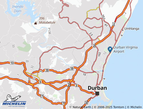 MICHELIN Brairdale map - ViaMichelin