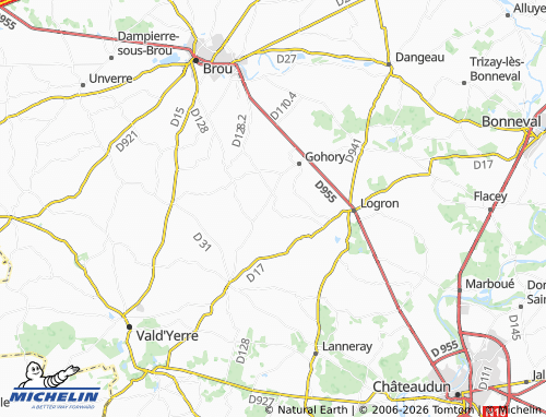 Mappa MICHELIN Champbuisson - ViaMichelin