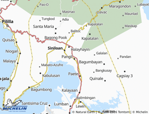MICHELIN Sulib map - ViaMichelin