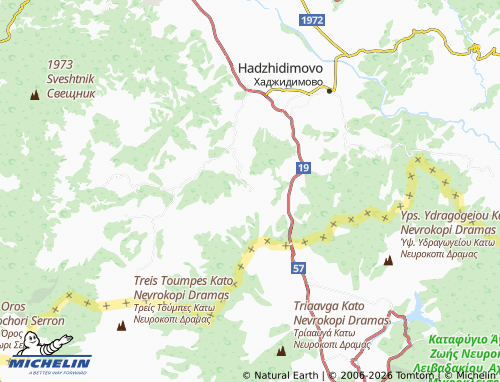Carte MICHELIN Ilinden - ViaMichelin
