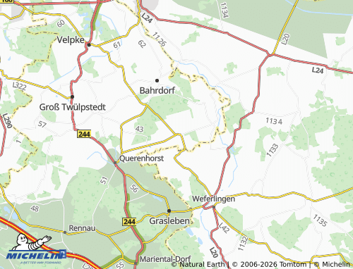 MICHELIN Mackendorf map - ViaMichelin