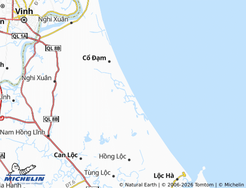 Mapa MICHELIN Cương Gián - ViaMichelin