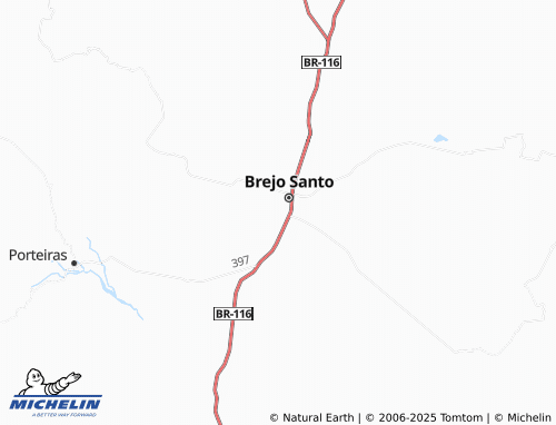 MICHELIN Bela Vista map - ViaMichelin