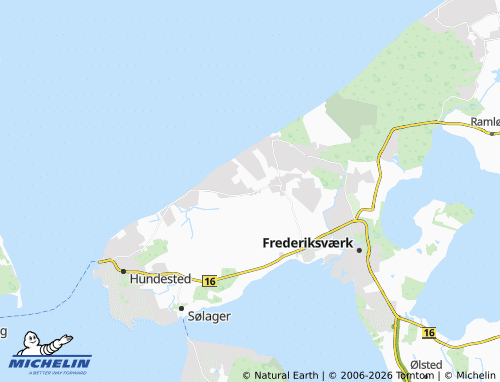 MICHELIN-Landkarte Tollerup - ViaMichelin