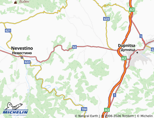 Mapa MICHELIN Golyam Varbovnik - ViaMichelin