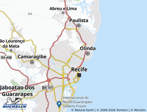 Mapa MICHELIN Cajueiro - ViaMichelin