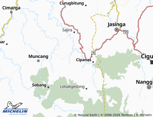 Mapa MICHELIN Bintangresmi - ViaMichelin